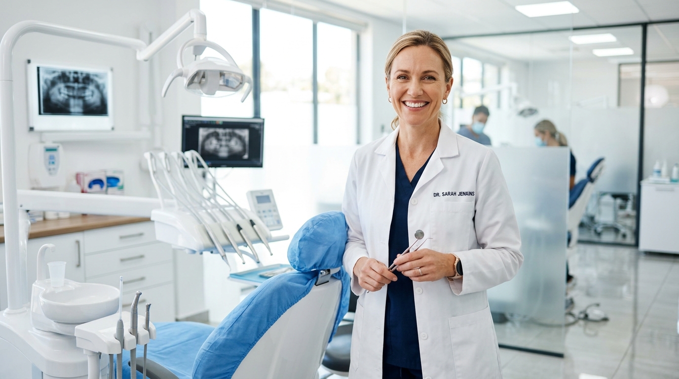 Smiling Doctor Dentist